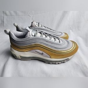 Nike Air Max 97 Metallic Gold 2018 - AQ4137-001- Women's Size 7.5